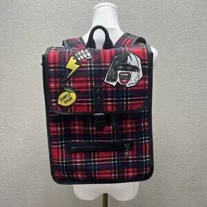 Disney | Bags | Disney Backpack Cruella De Vil Red Plaid  display picture 2